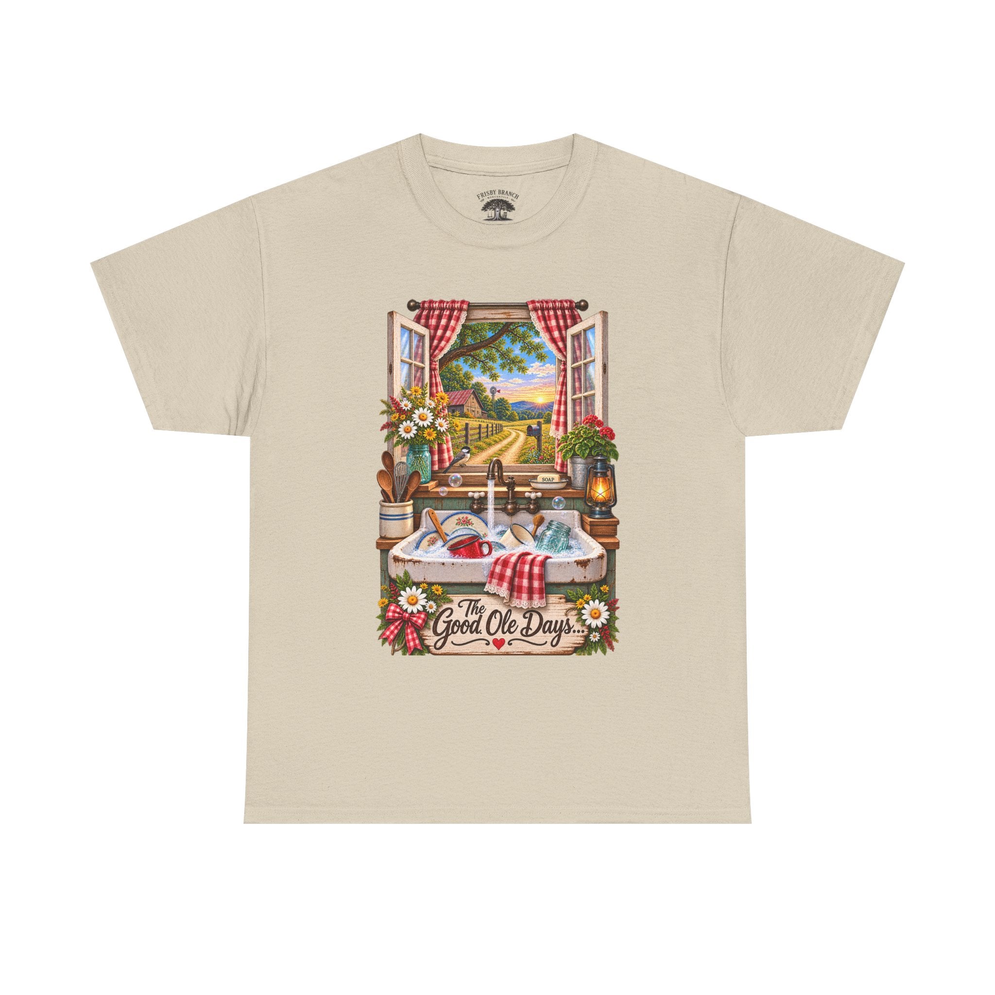 Good Ole Days Vintage Farmhouse Tee