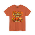 Feastin' & Thankful Mom Tee — Thanksgiving Turkey Family Holiday Shirt