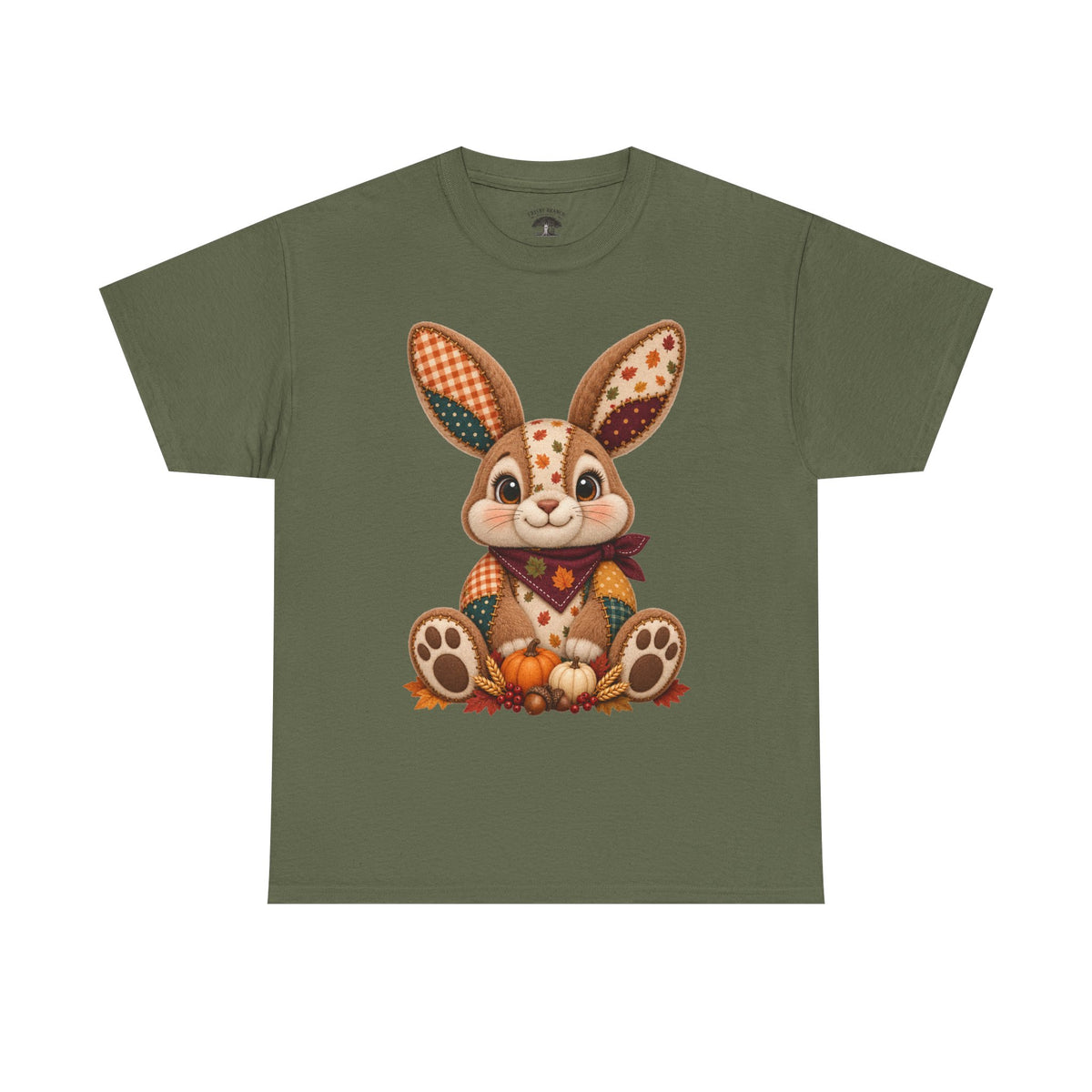 Patchwork Fall Bunny T-Shirt