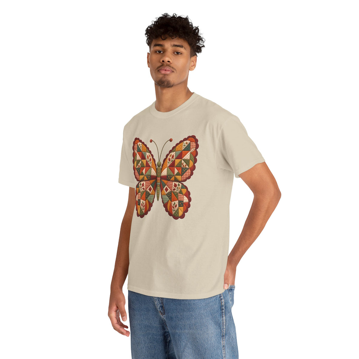 Autumn Quilt Butterfly T-Shirt