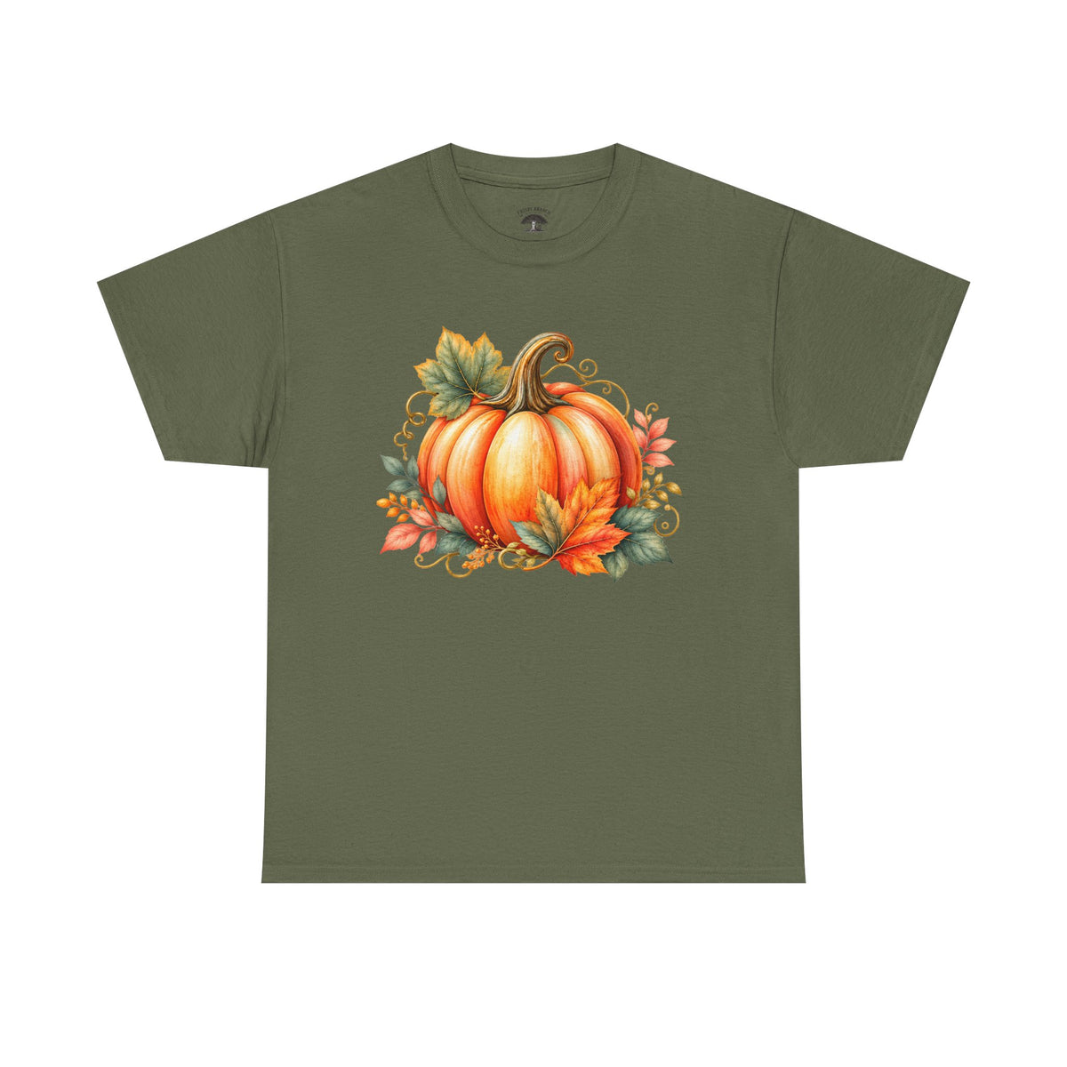 Pumpkin Autumn Graphic Tee — Fall Harvest Shirt