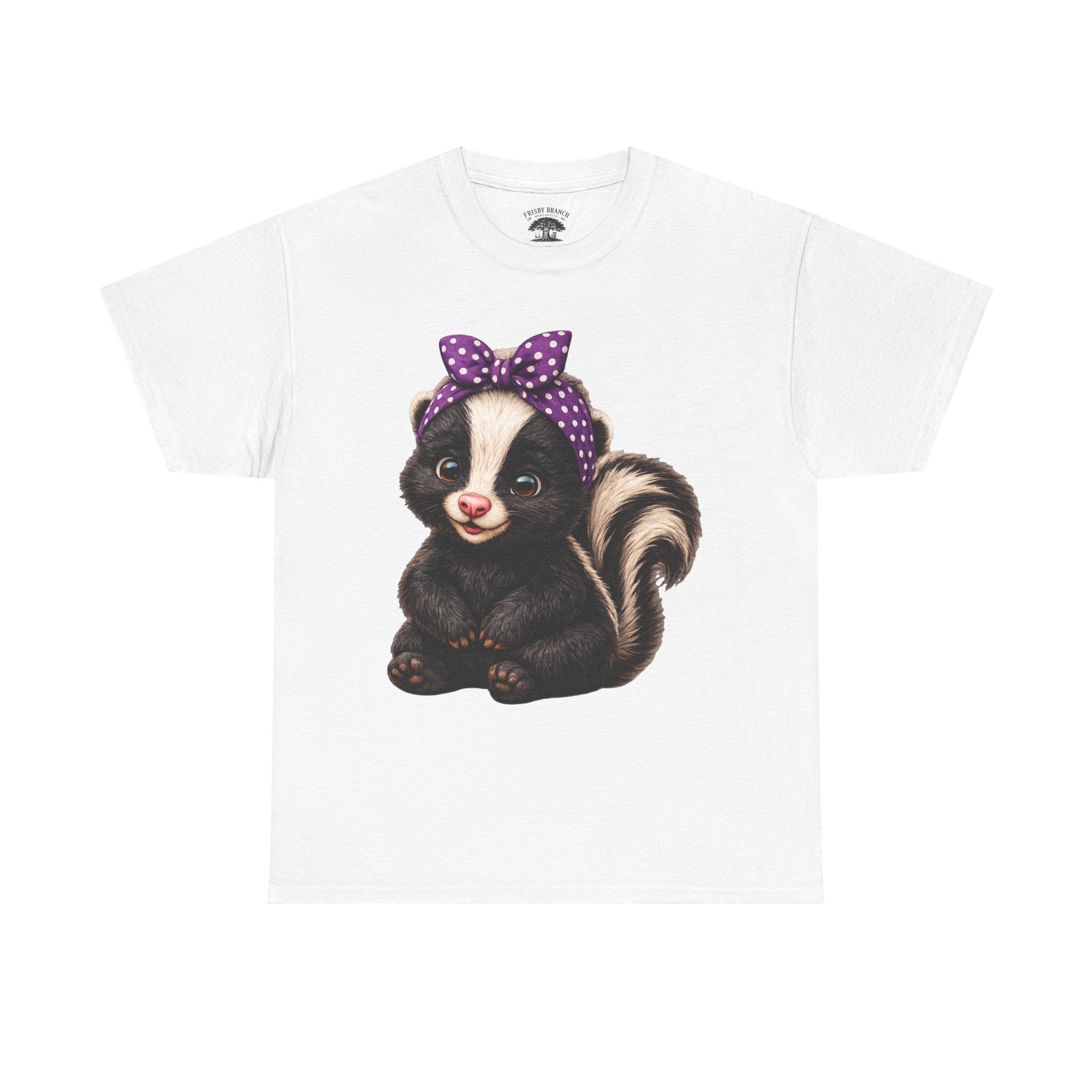 Petunia the Skunk | Cute Baby Skunk Shirt | Woodland Animal Tee