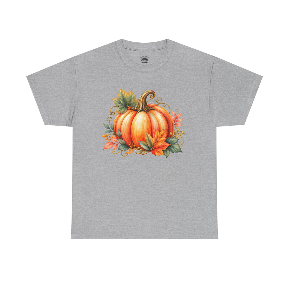 Pumpkin Autumn Graphic Tee — Fall Harvest Shirt