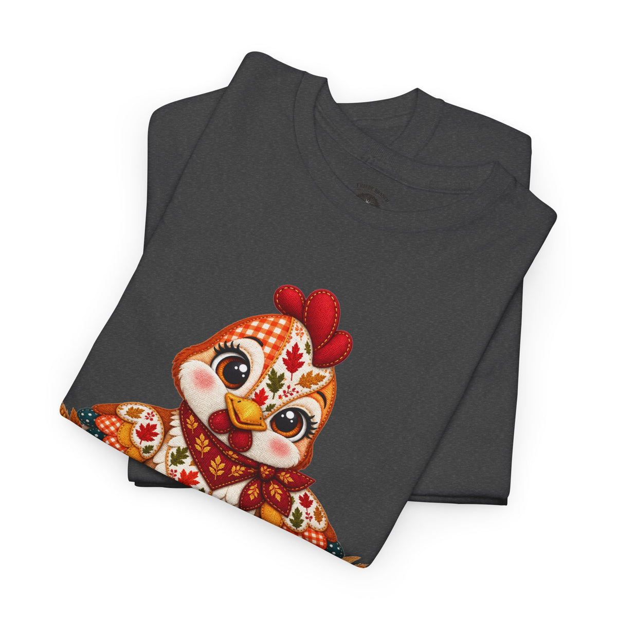 Patchwork Fall Chicken T-Shirt