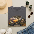 Good Food, Good Memories That Last a Lifetime | Rustic Cast Iron Skillet Farmhouse T-Shirt