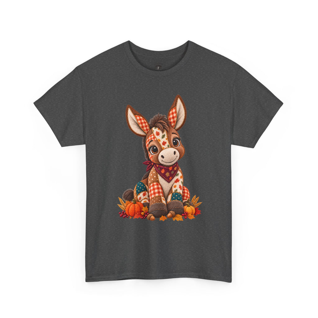 Patchwork Fall Donkey T-Shirt