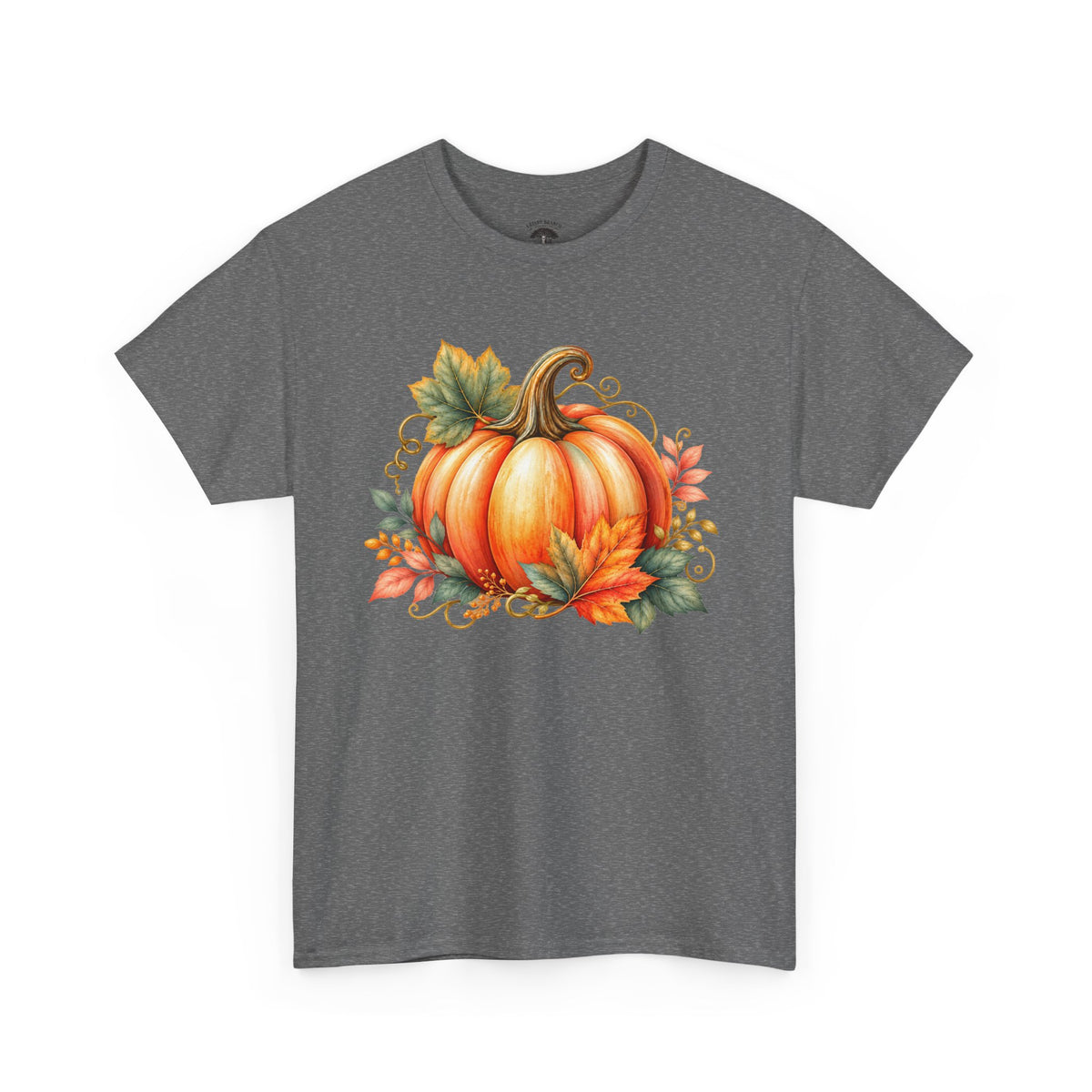 Pumpkin Autumn Graphic Tee — Fall Harvest Shirt