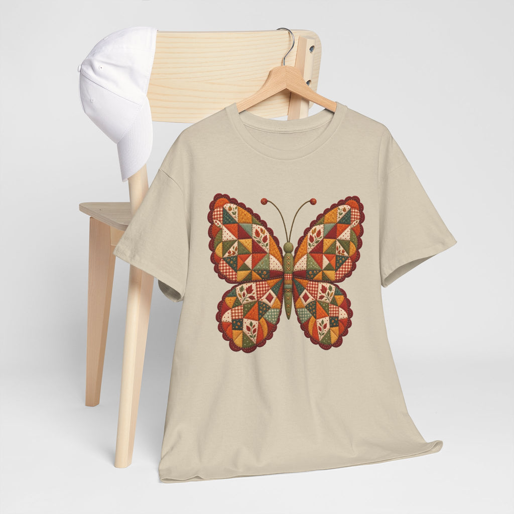 Autumn Quilt Butterfly T-Shirt