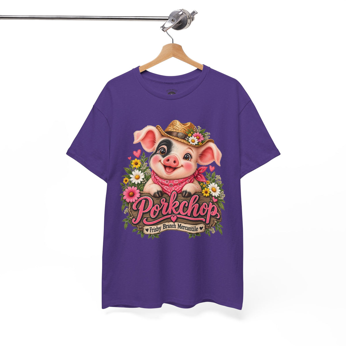 Porkchop Unisex Heavy Cotton Tee