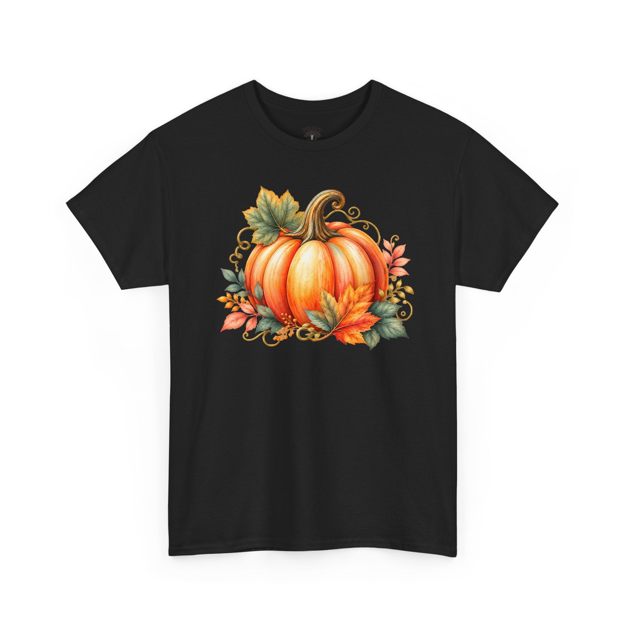 Pumpkin Autumn Graphic Tee — Fall Harvest Shirt