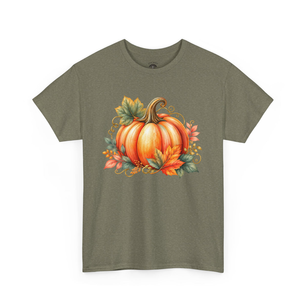 Pumpkin Autumn Graphic Tee — Fall Harvest Shirt