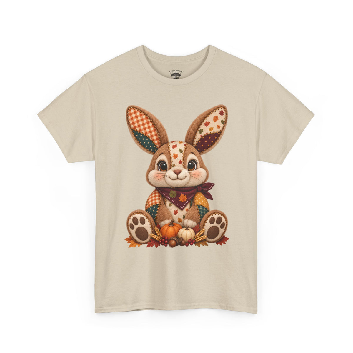 Patchwork Fall Bunny T-Shirt