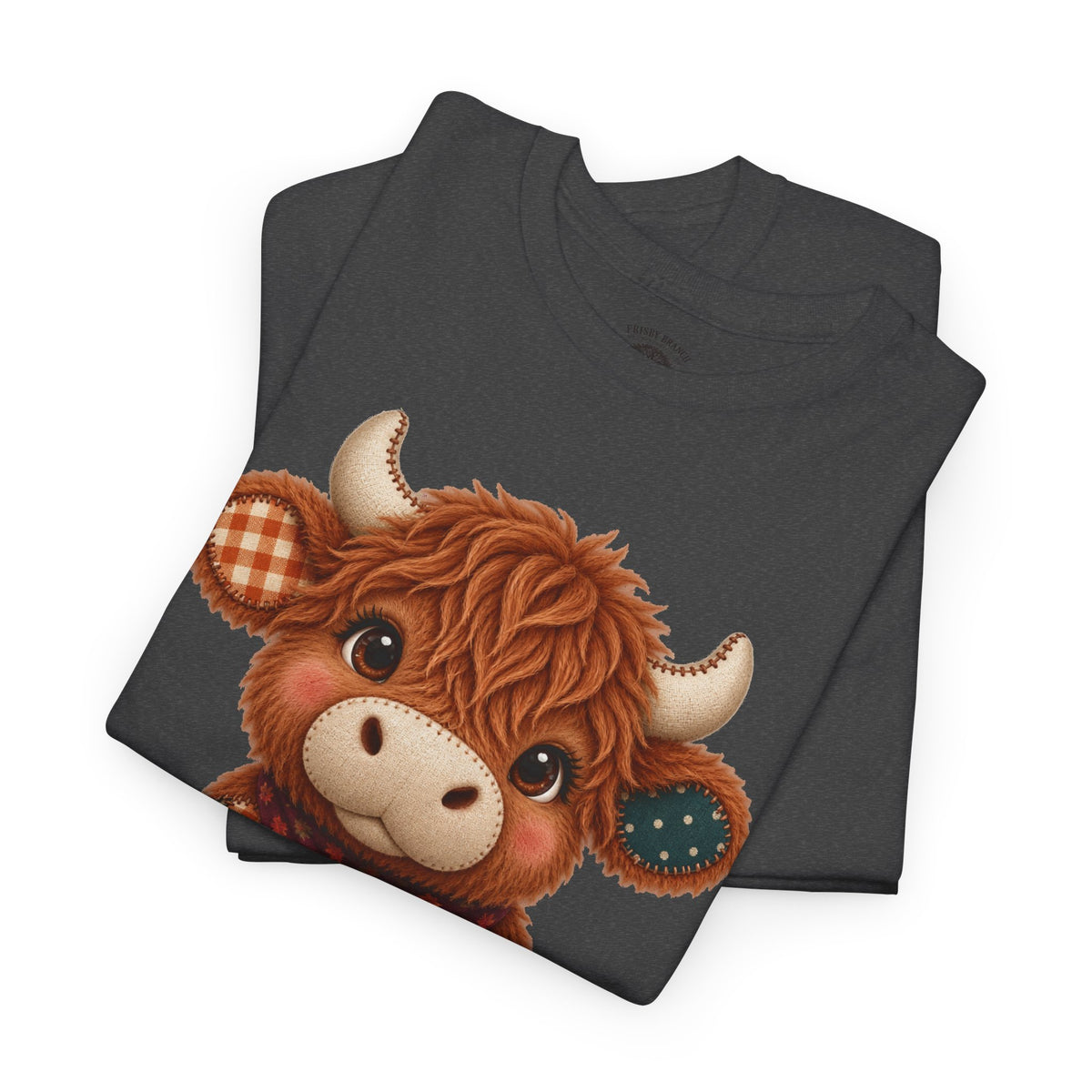 Patchwork Fall Cow T-Shirt