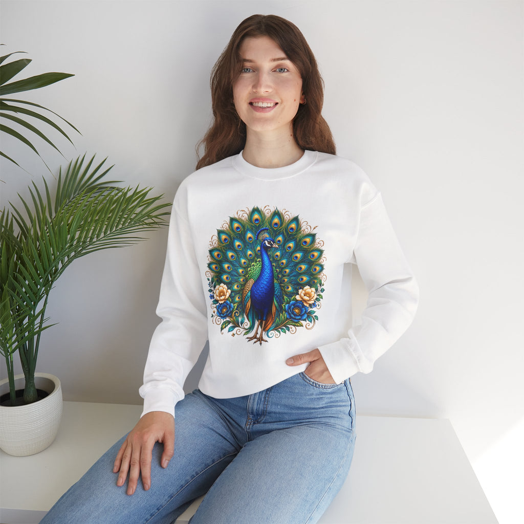 Peacock Unisex Heavy Blend™ Crewneck Sweatshirt
