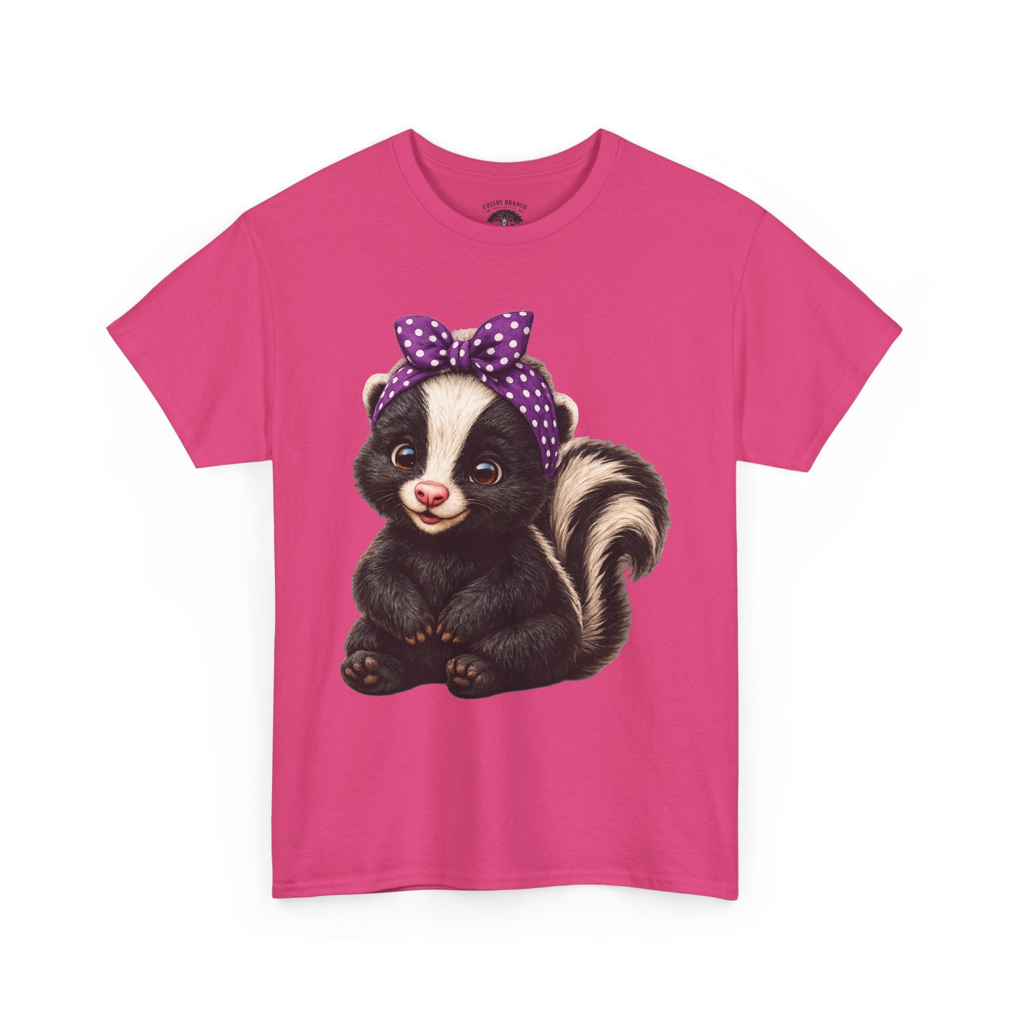Petunia the Skunk | Cute Baby Skunk Shirt | Woodland Animal Tee