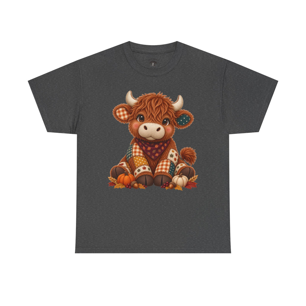 Patchwork Fall Cow T-Shirt
