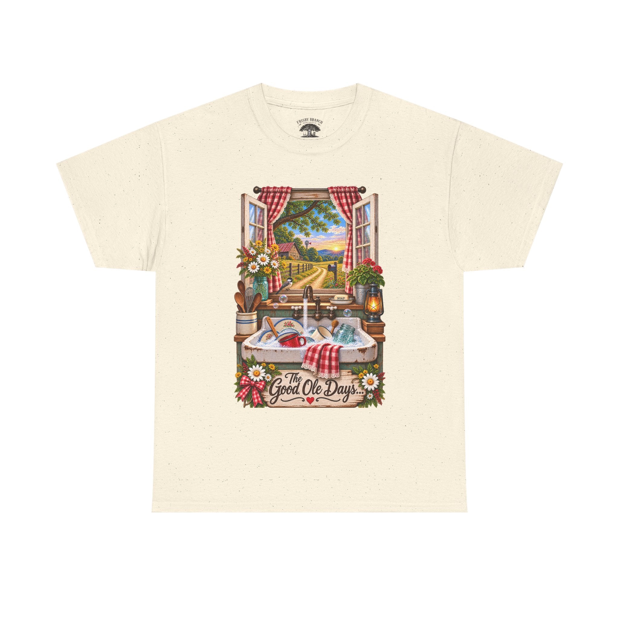 Good Ole Days Vintage Farmhouse Tee