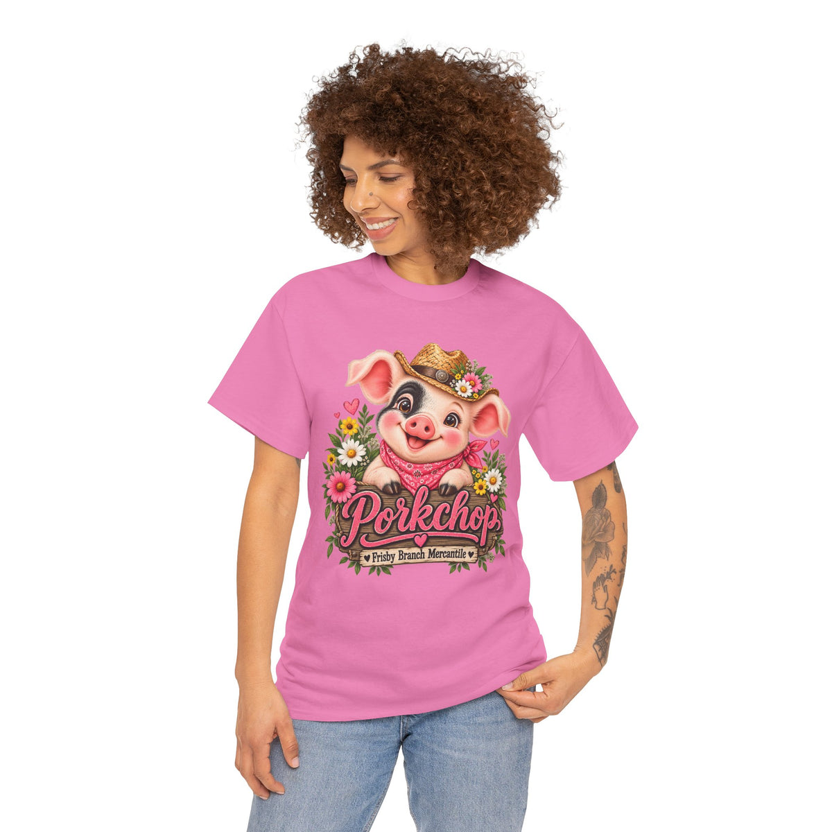 Porkchop Unisex Heavy Cotton Tee