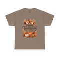 Happy Thanksgiving Tee — Pumpkin & Sunflower Fall Holiday Shirt