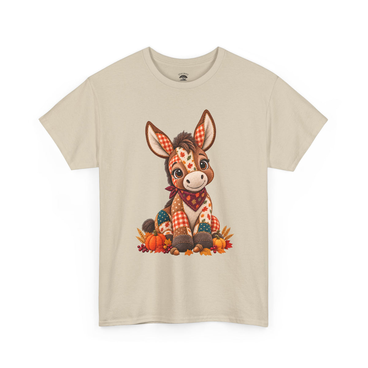Patchwork Fall Donkey T-Shirt