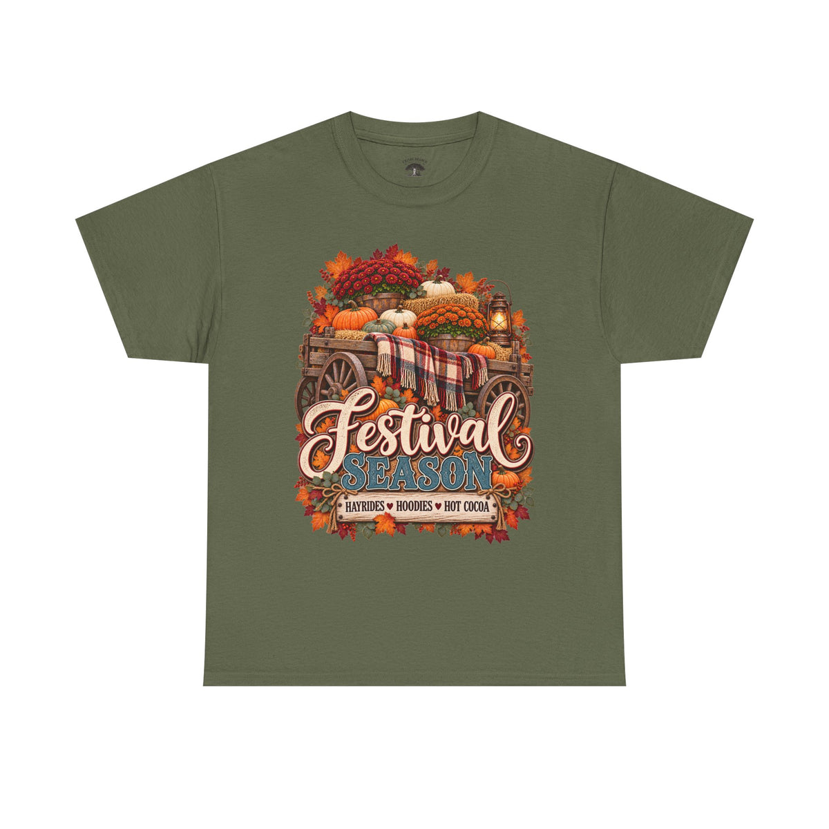 Festival Season Pumpkin Wagon T‑Shirt
