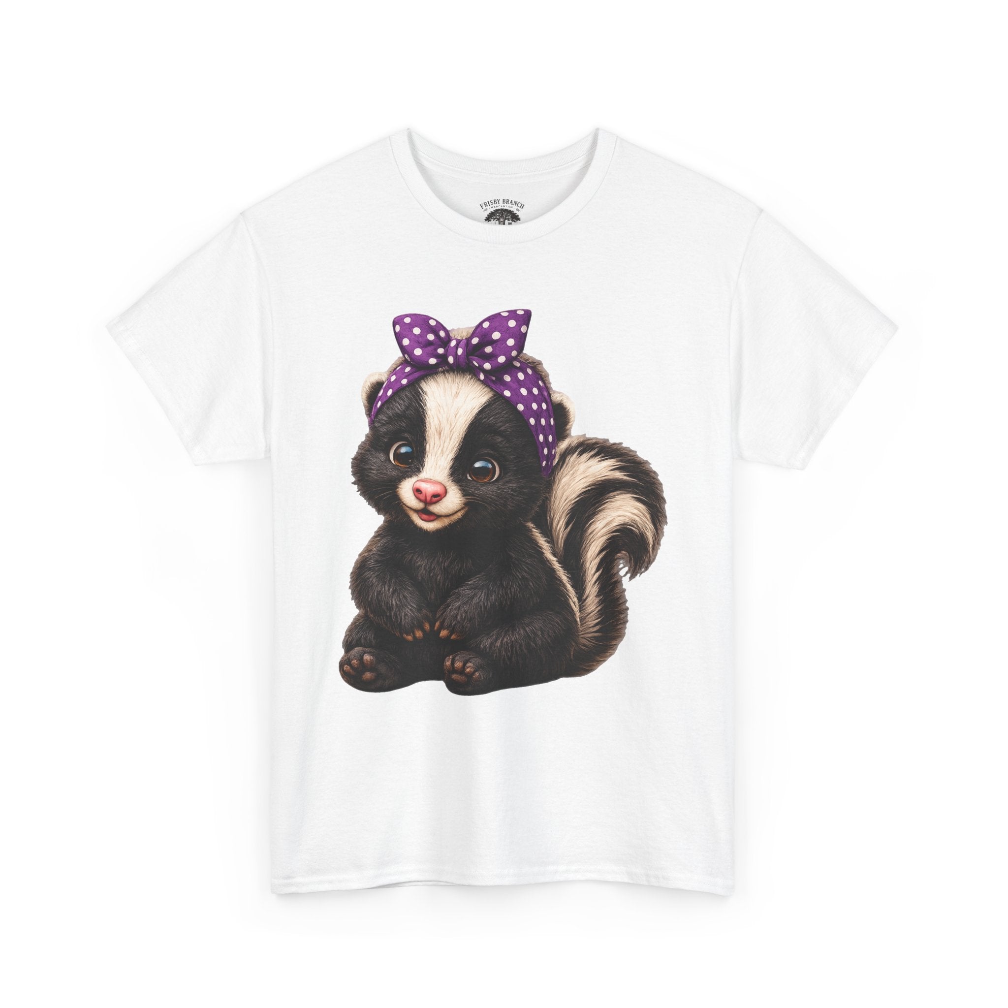 Petunia the Skunk | Cute Baby Skunk Shirt | Woodland Animal Tee