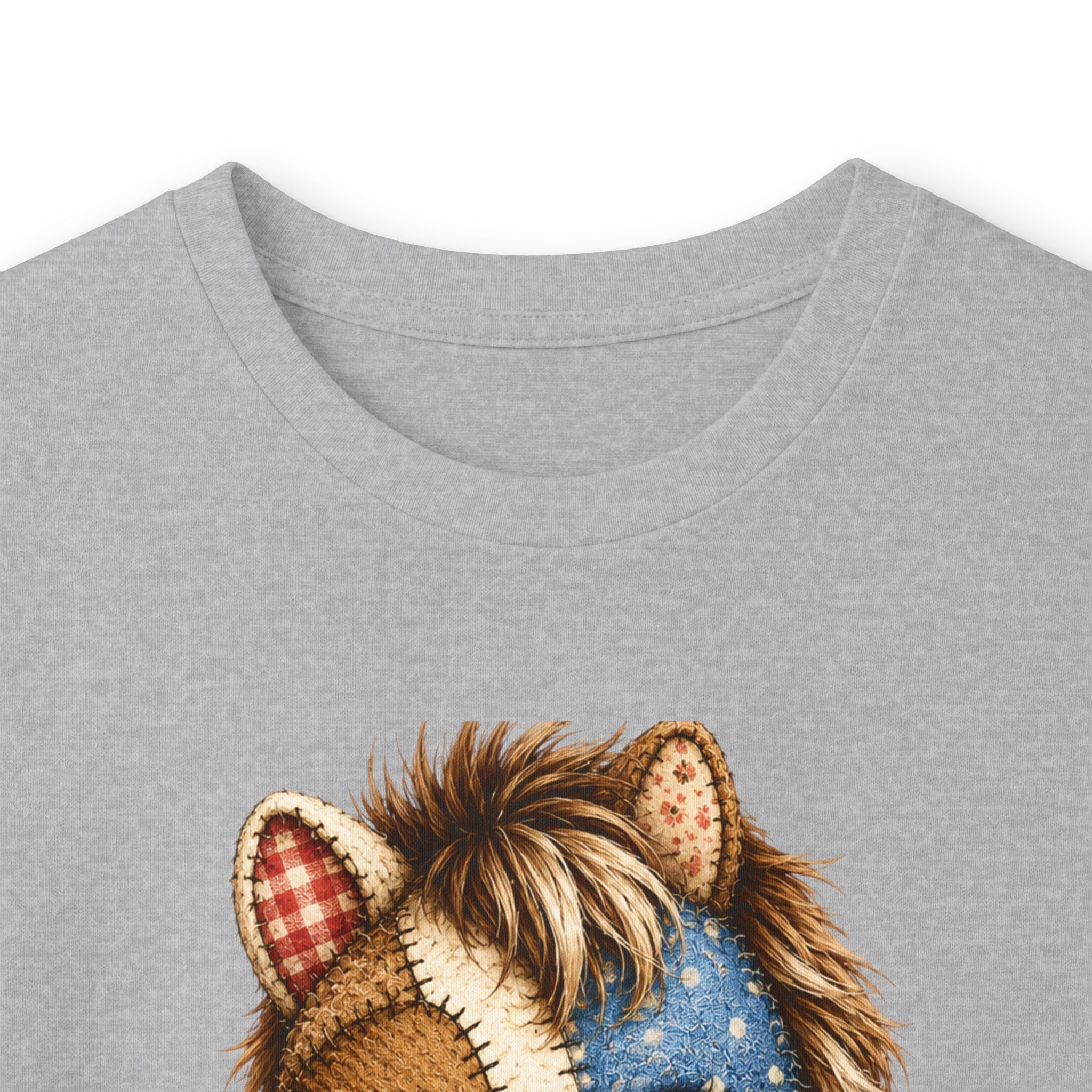 Patriotic Patchwork Pony Long Sleeve Tee