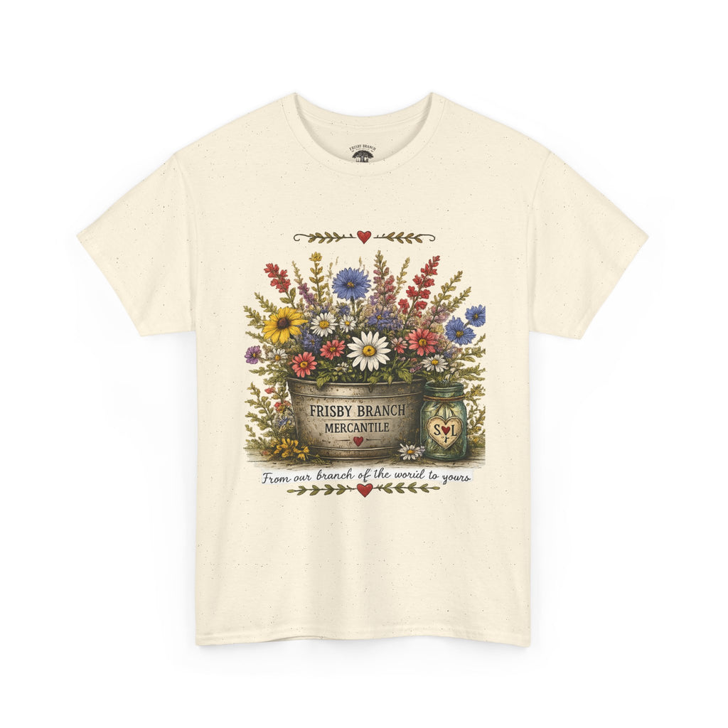 Wildflower Bouquet Tee | Country Floral Shirt | Frisby Branch Mercantile