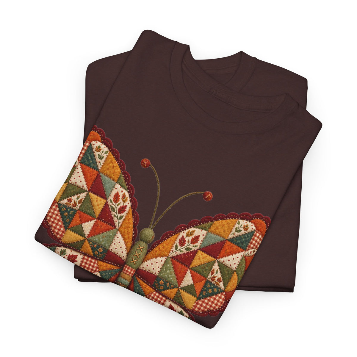 Autumn Quilt Butterfly T-Shirt