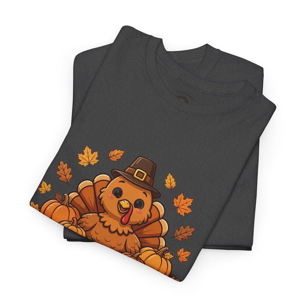 Gobble Til You Wobble T-Shirt — Funny Thanksgiving Turkey Graphic Tee