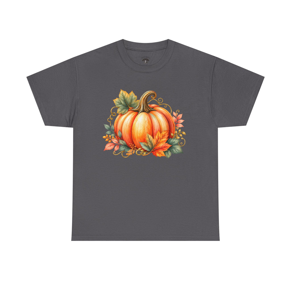 Pumpkin Autumn Graphic Tee — Fall Harvest Shirt