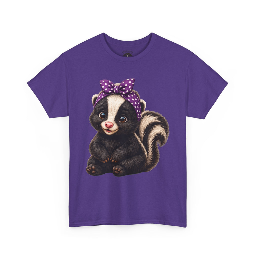 Petunia the Skunk | Cute Baby Skunk Shirt | Woodland Animal Tee