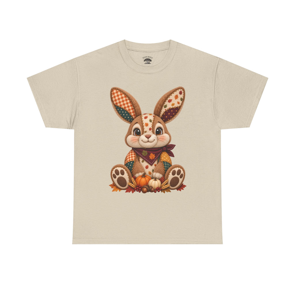 Patchwork Fall Bunny T-Shirt