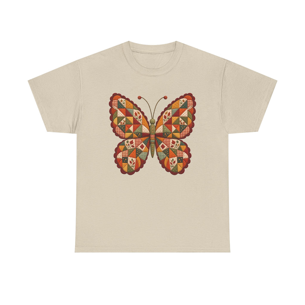Autumn Quilt Butterfly T-Shirt