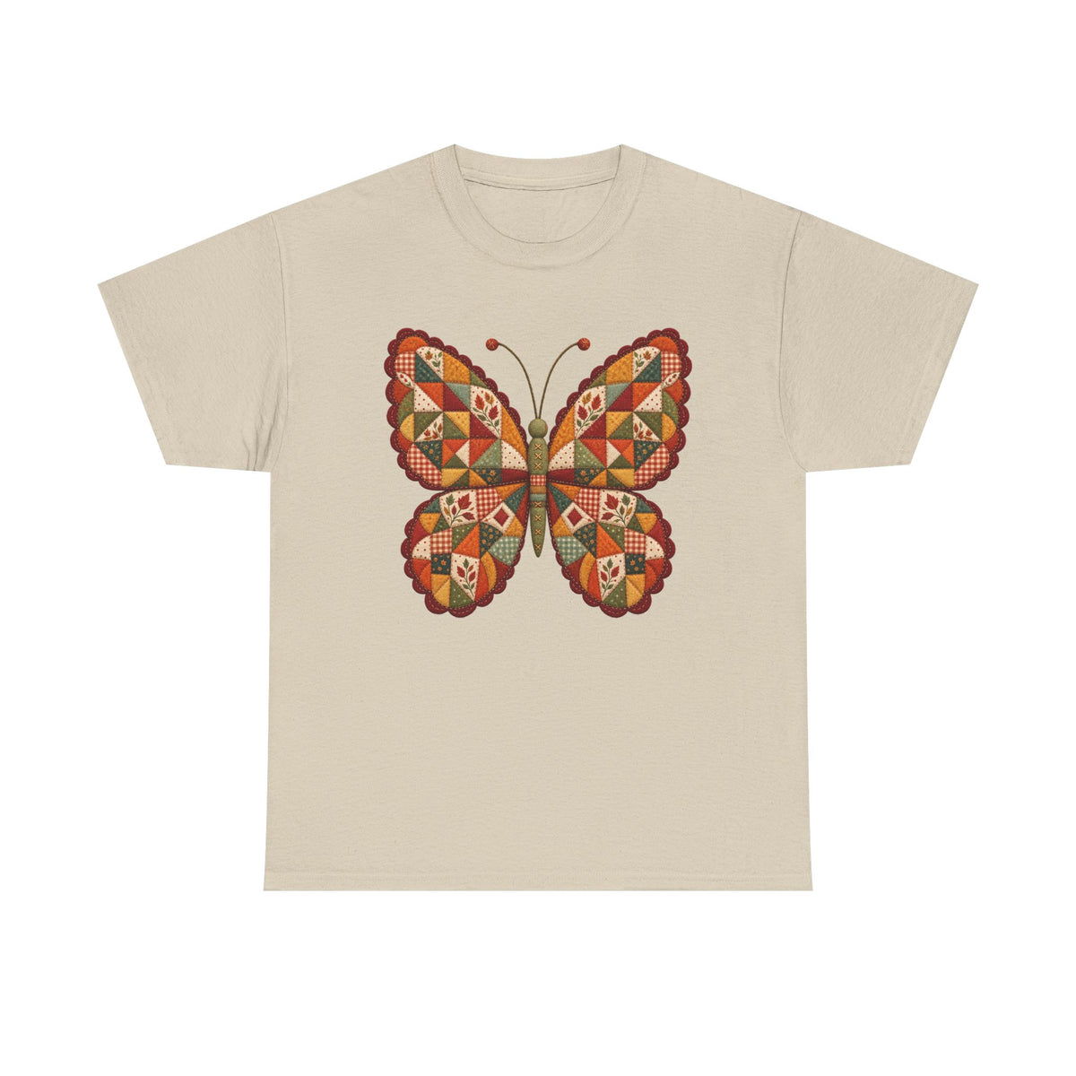 Autumn Quilt Butterfly T-Shirt