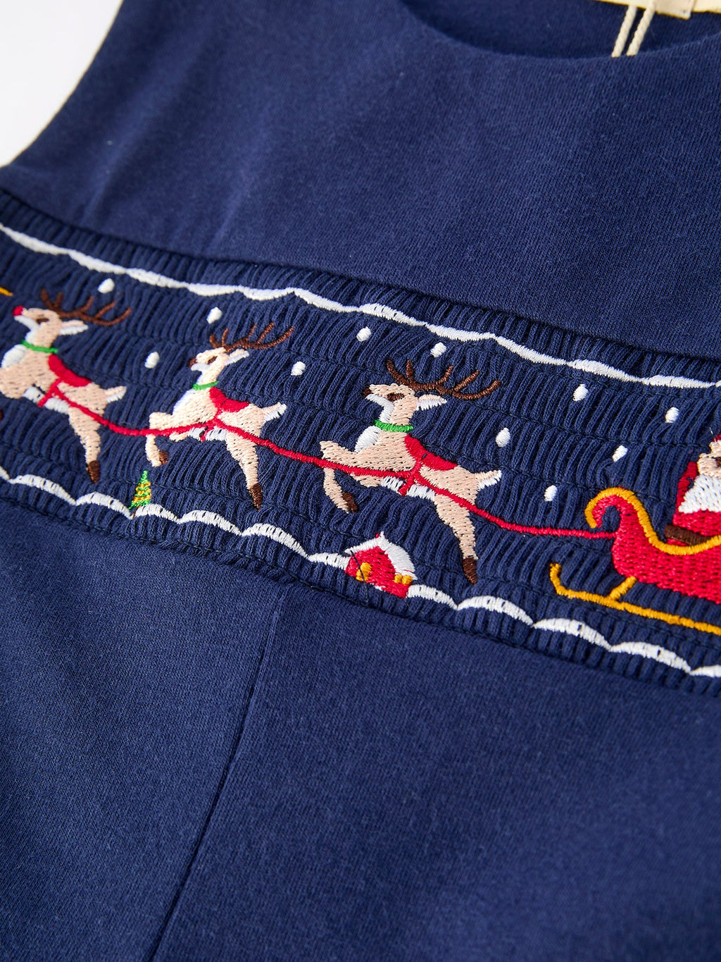 Baby Boys Santa Sleigh Christmas Romper