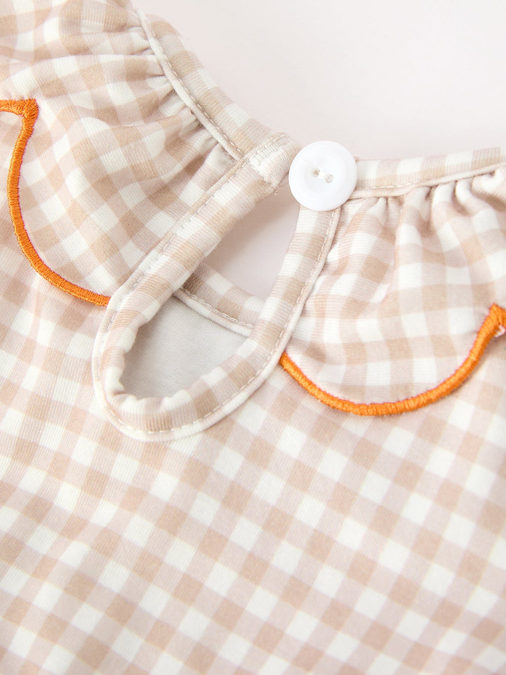 Girls Thanksgiving Turkey Smocked Dress & Bloomer Set
