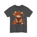 Patchwork Fall Cow T-Shirt