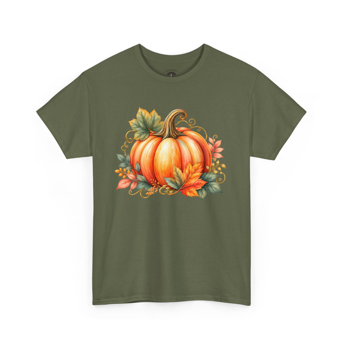 Pumpkin Autumn Graphic Tee — Fall Harvest Shirt