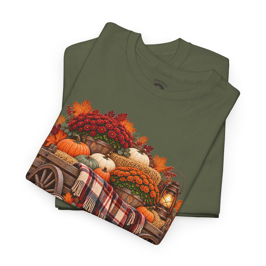 Festival Season Pumpkin Wagon T‑Shirt