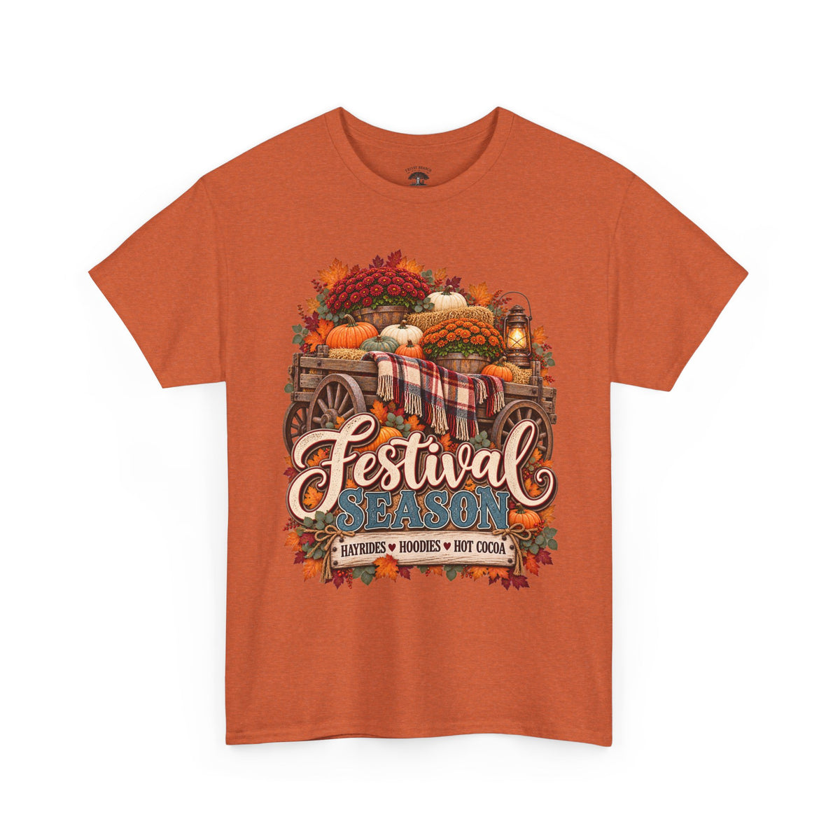 Festival Season Pumpkin Wagon T‑Shirt