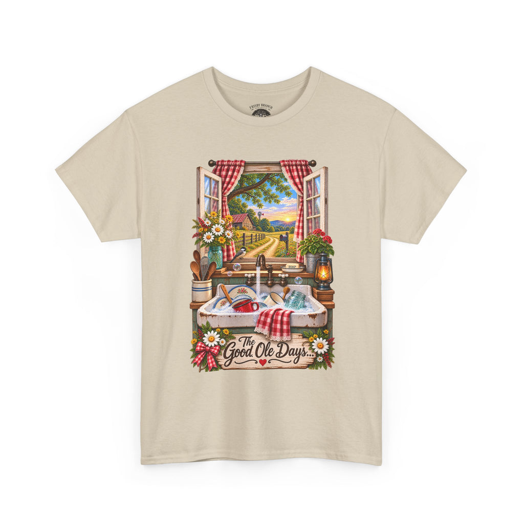 Good Ole Days Vintage Farmhouse Tee