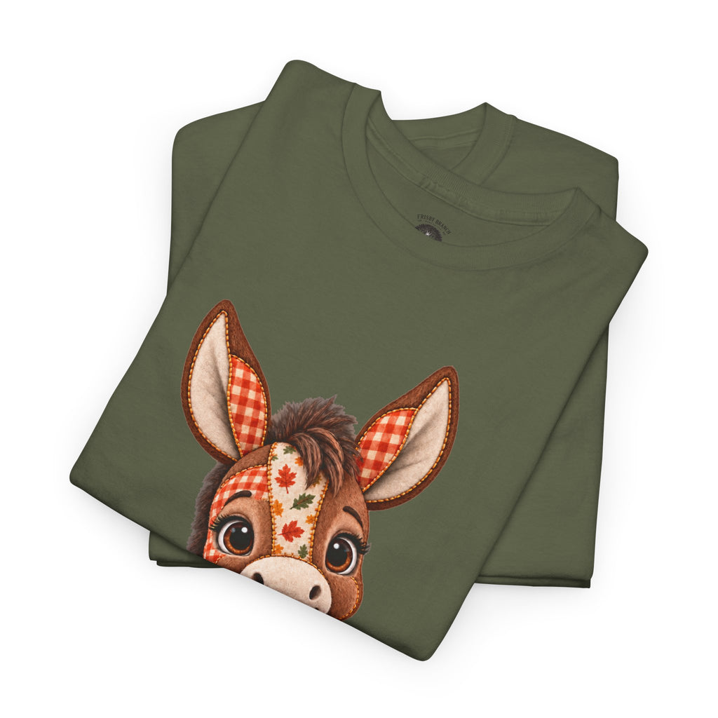Patchwork Fall Donkey T-Shirt