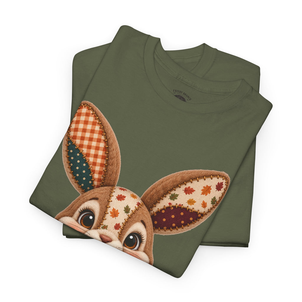 Patchwork Fall Bunny T-Shirt