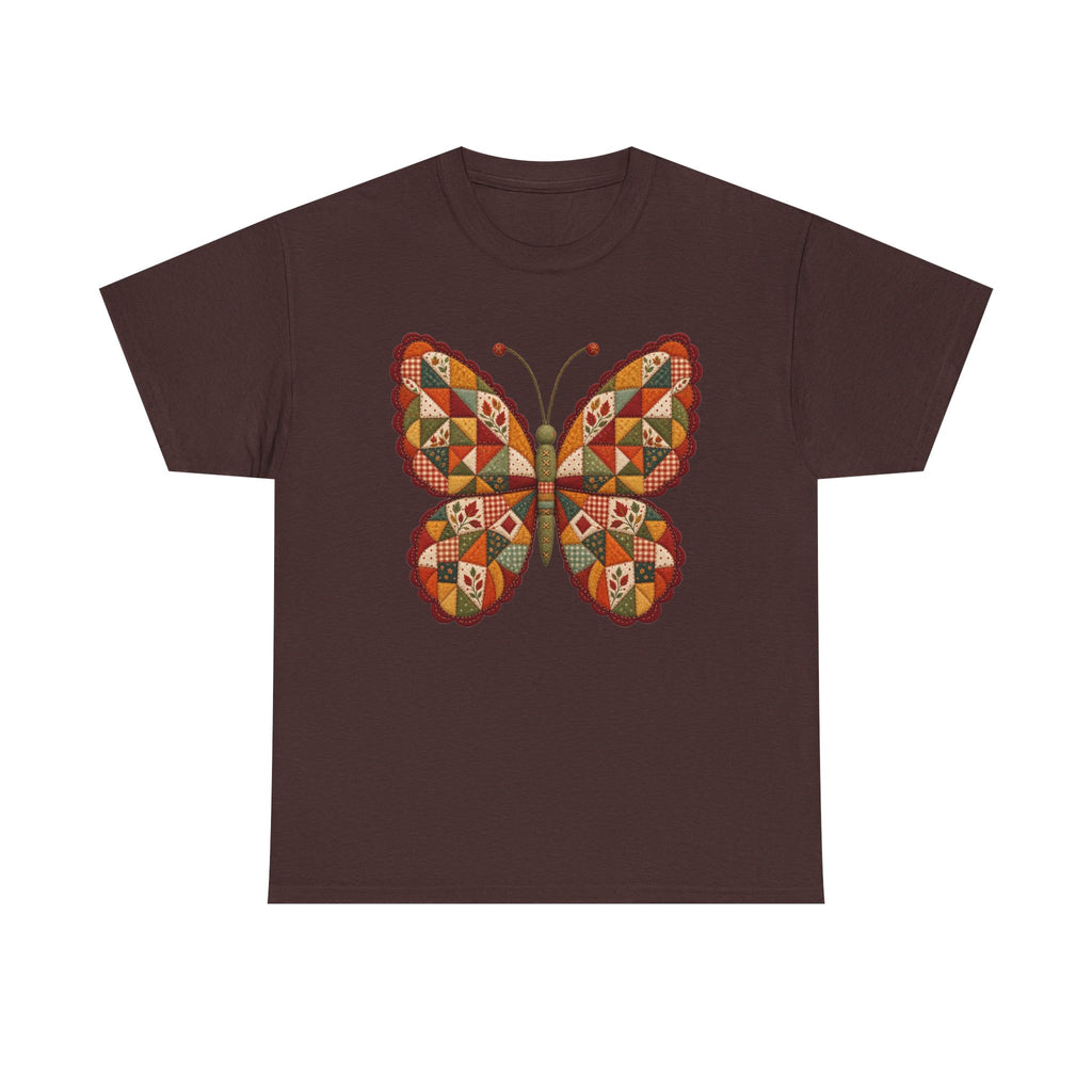 Autumn Quilt Butterfly T-Shirt