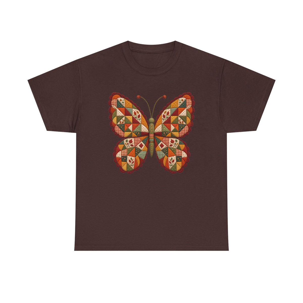 Autumn Quilt Butterfly T-Shirt