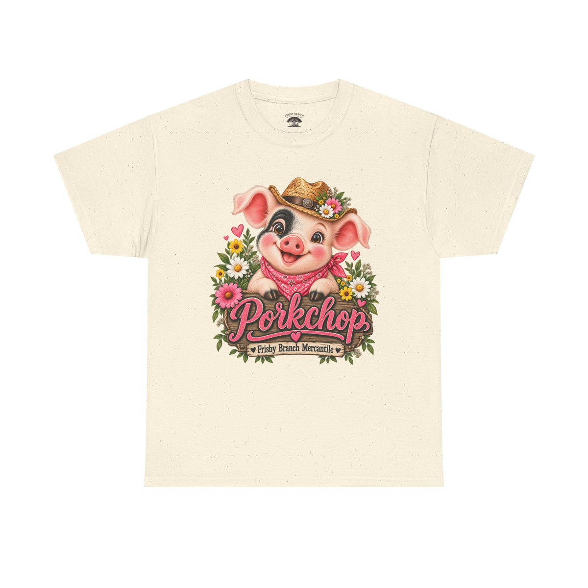 Porkchop Unisex Heavy Cotton Tee