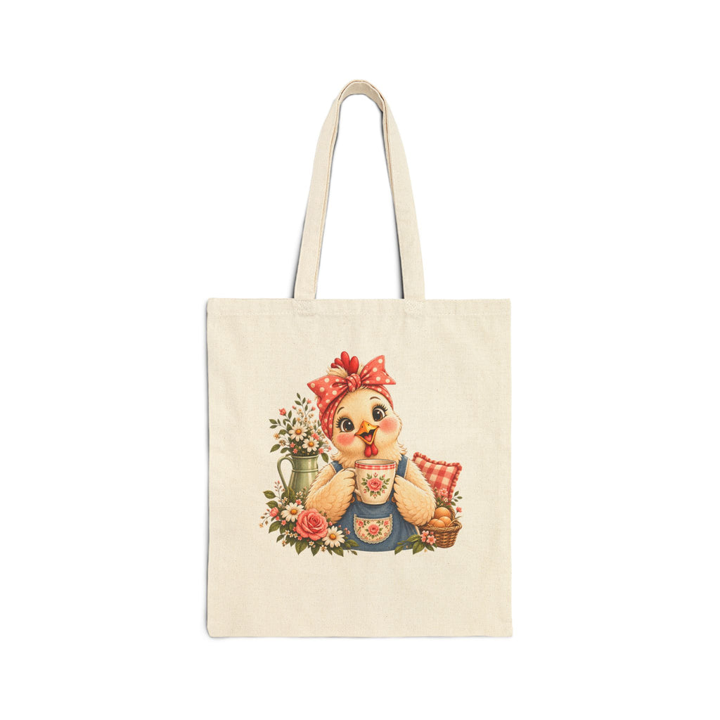 Cotton Canvas Tote Bag