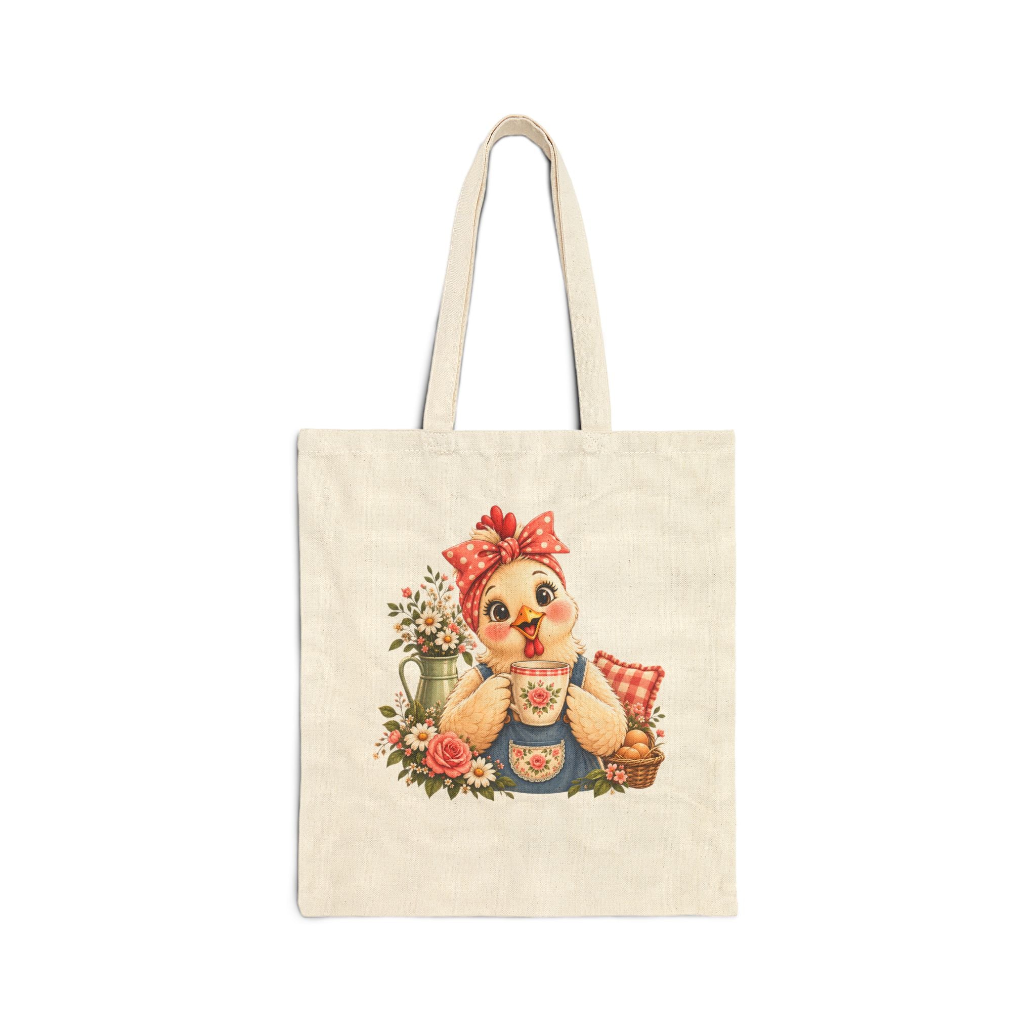 Cotton Canvas Tote Bag