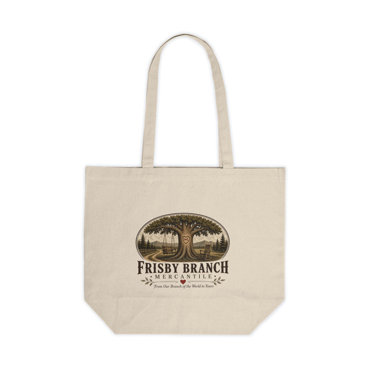 Autumn Canvas Shopping Tote